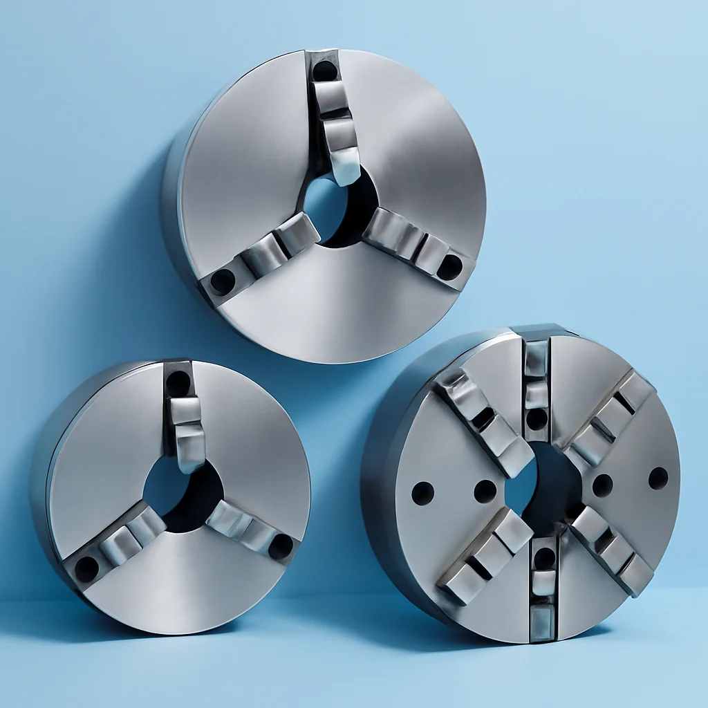 Hot Sale High Precision Cast Steel 3 Jaw Hydraulic Power CNC Lathe Chuck Machine Tools Accessories for Metal Machining Milling