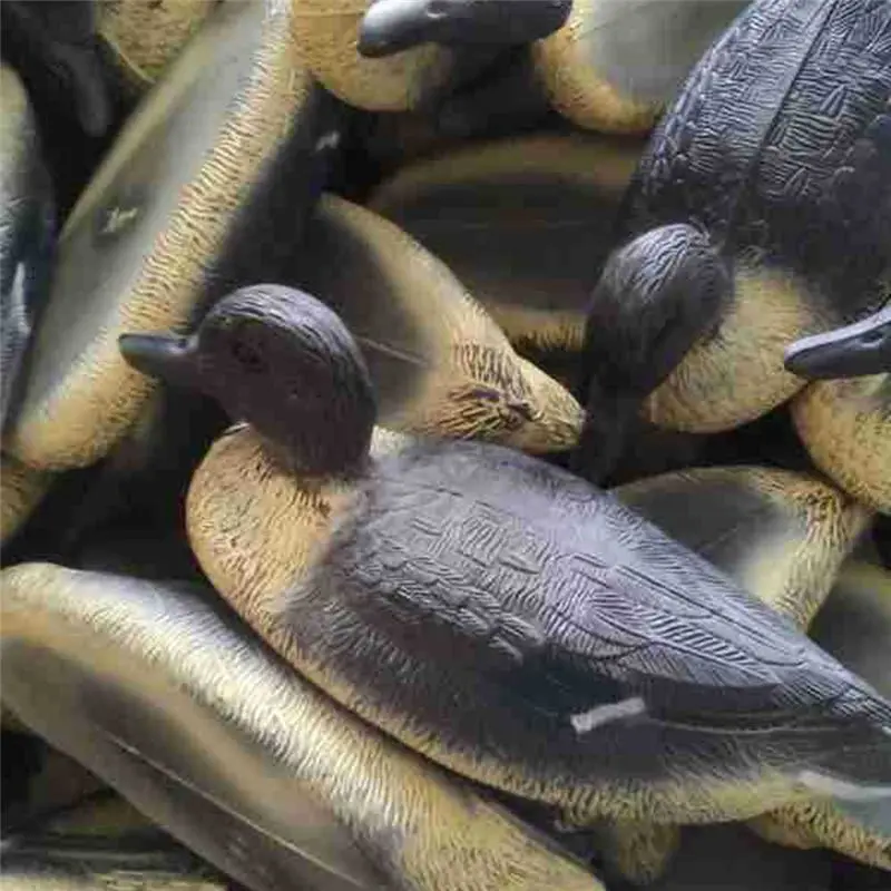 AS60-Set Of 4 Realistic Floating Duck Decoys For Garden And Courtyard, Perfect For Outdoor Water Decoration And Hunting