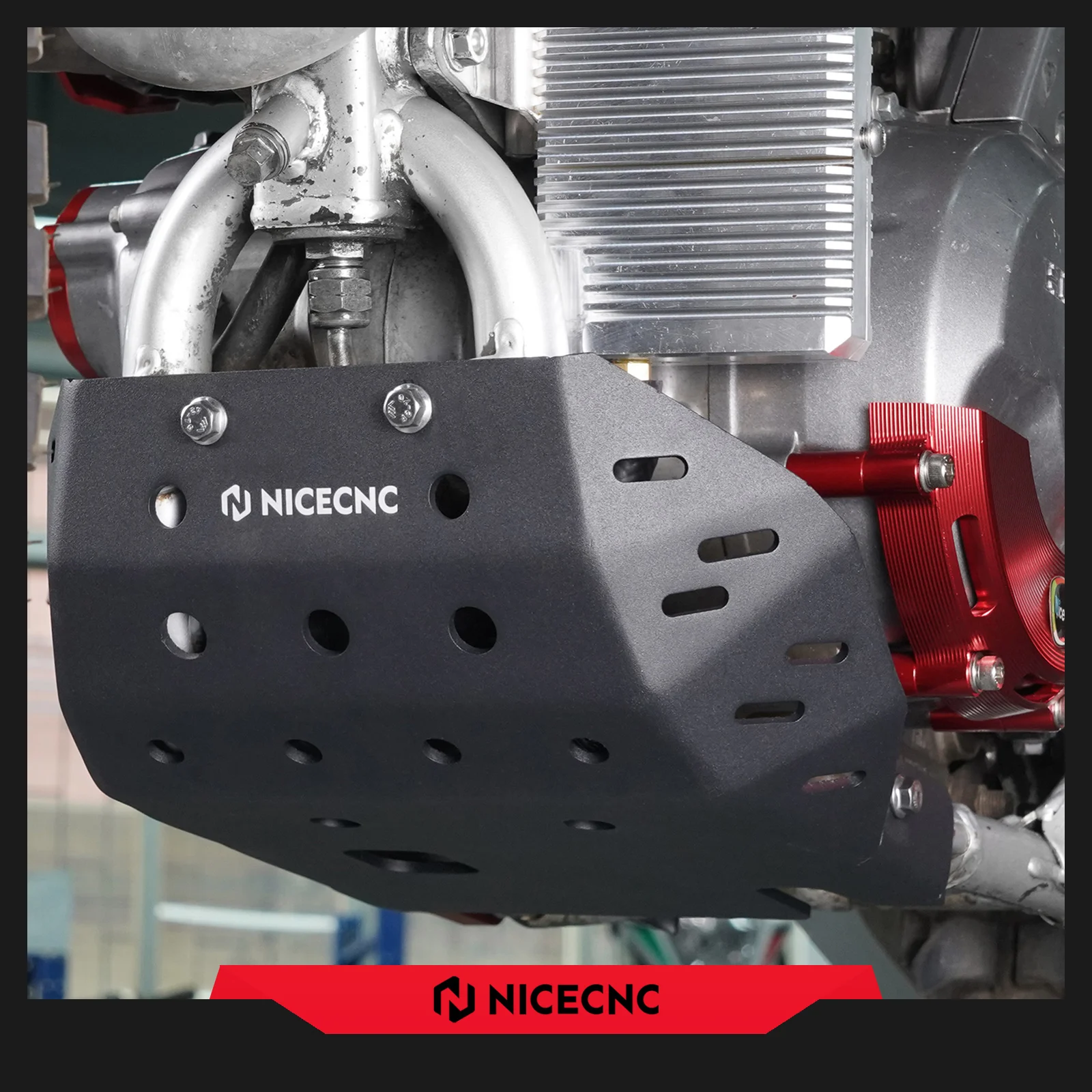 

NICECNC For 2025 Honda XR650L Motorcycle Engine Bottom Guard Cover Chassis Protector Skid Plate XR 650L 1993-2025 2024 2023 2022