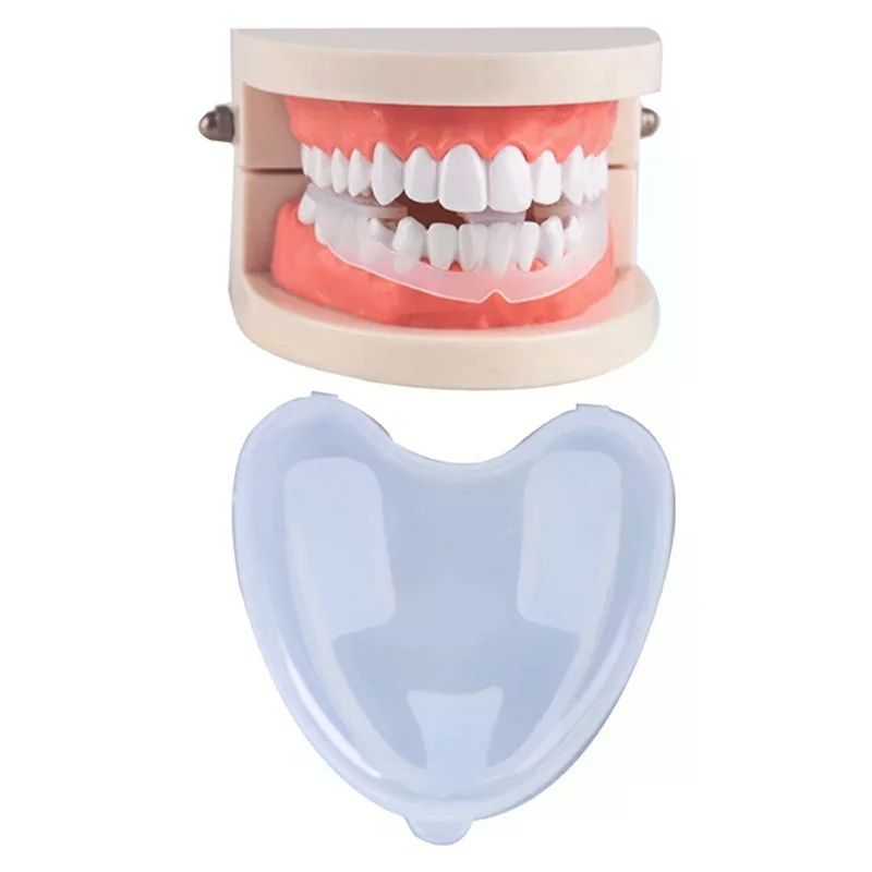 Molar Cover Tooth Guard Anti Molars Dental Mouth Guard For Night Teeth Grinding Prevention - Bruxism Splint Braces With Box