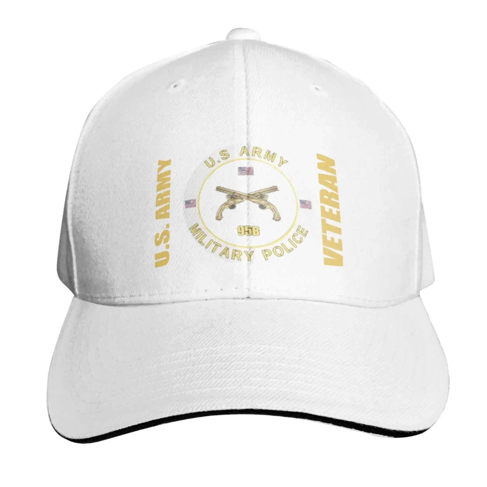 Us Army Mos 95b Military Police Premium Adjustable Baseball Cap