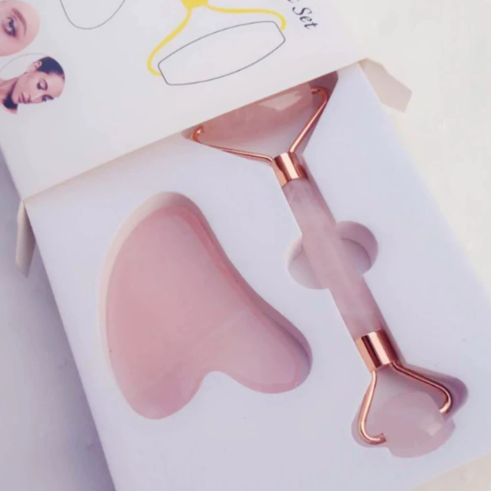 

Scraping Facial Roller Tool Jade Roller Facial Care Facial Eye and Neck Massager To Relieve Fine Lines and Wrinkles