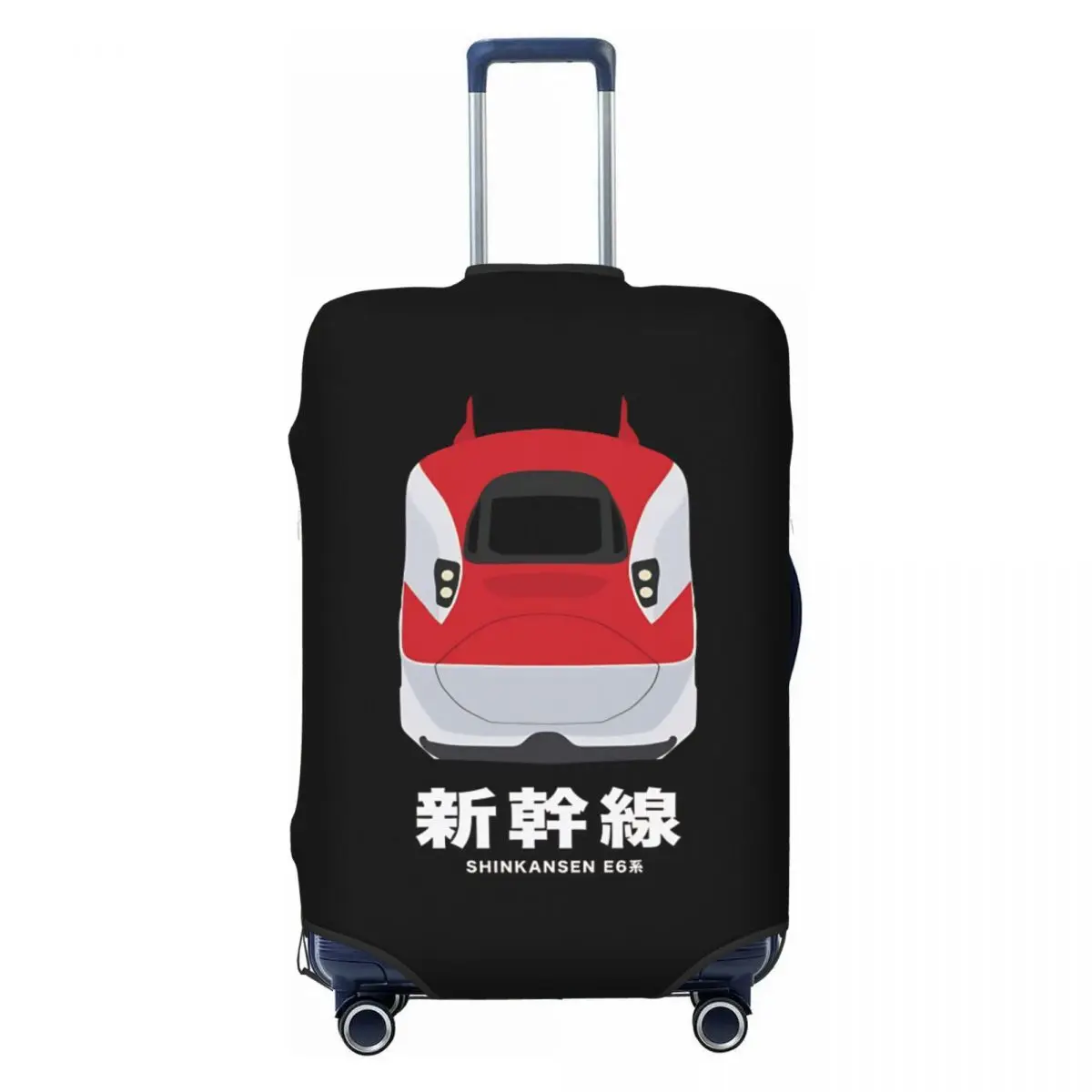 Japanese Shinkansen Bullet Train Suitcase Cover Practical Business Protector Luggage Case Vacation