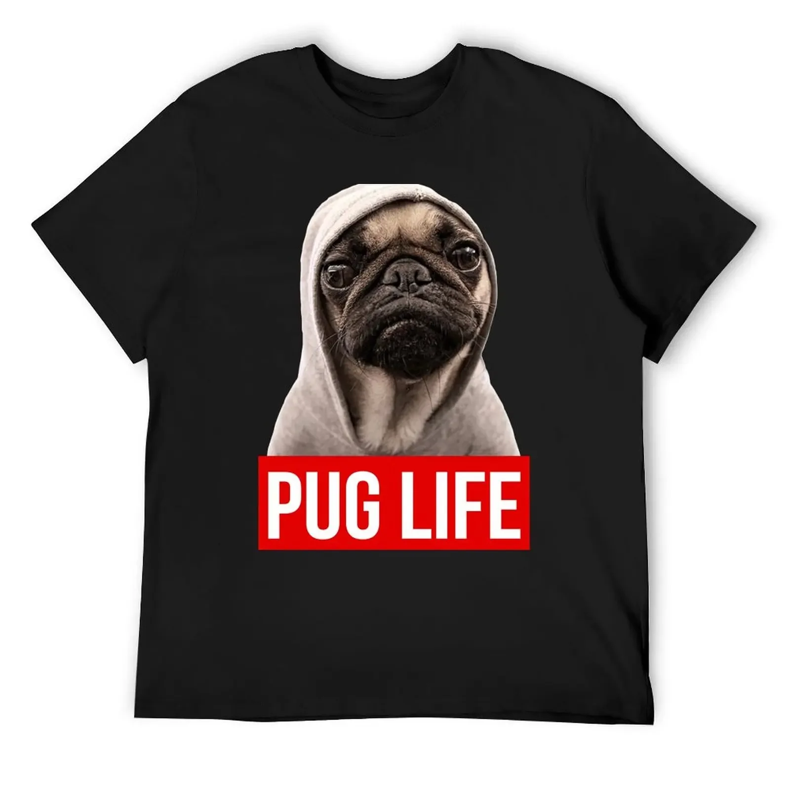 

Original Pug Life Pug T-Shirt sweat rapper graphic tees Louboutins funny t shirts men