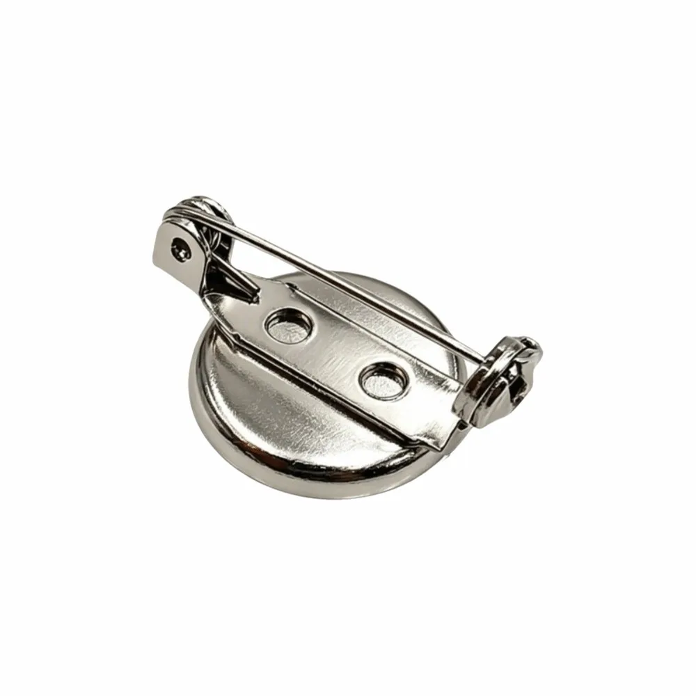 1/4Pcs Magnetic Magnetic Safety Pin Toy To Fridge Magnet Lock-Clasp Toy Fridge Magnet Converter DIY Magnet Pin Base