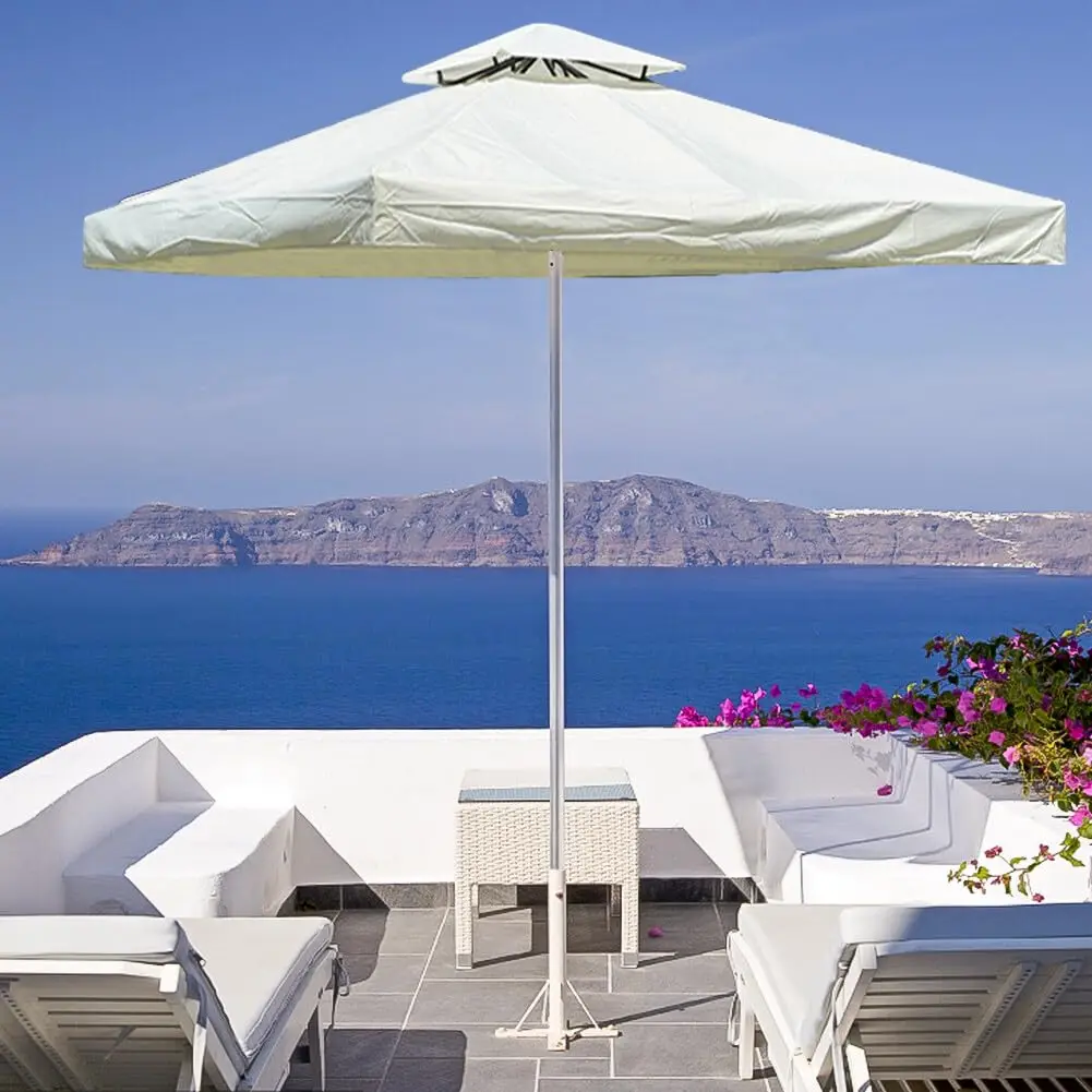 Waterproof 2-Tier Gazebo Replacement Cover - Sunshade Pavilion Roof for Outdoor Shelter Durable Tent Top Perfect for