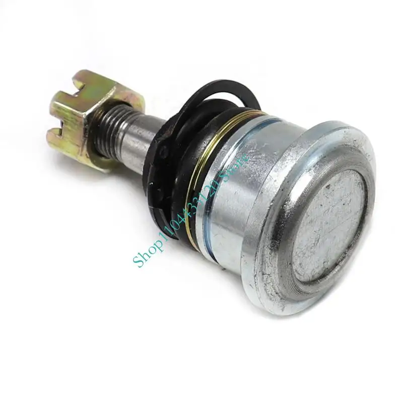 Metal Ball Joint Assembly for Go Kart Steering Linkage Work, Service Part with Black Rubber Dust Boot Cover for Routine Workshop