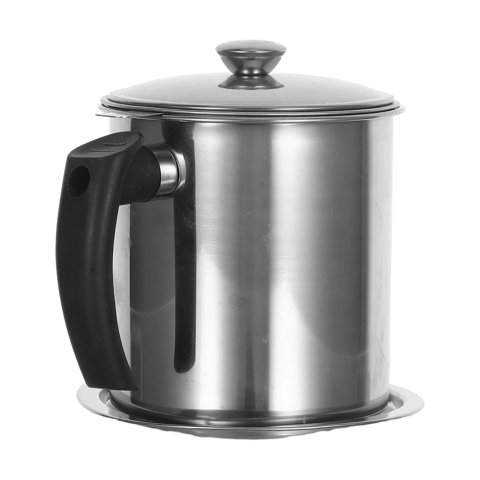 

Stainless Steel Oil Filter Pot Large Capacity Thickened Bacon Grease Container Fine Mesh Strainer Lid Frying Baking Oil Storage