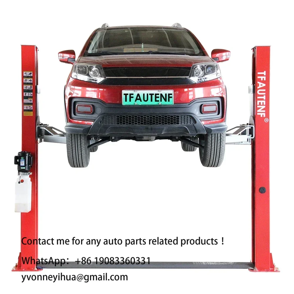 TFAUTENF Manufacturer 4 Tons 8820 Lbs Hydraulic Two Columns Car Lift / Lifter