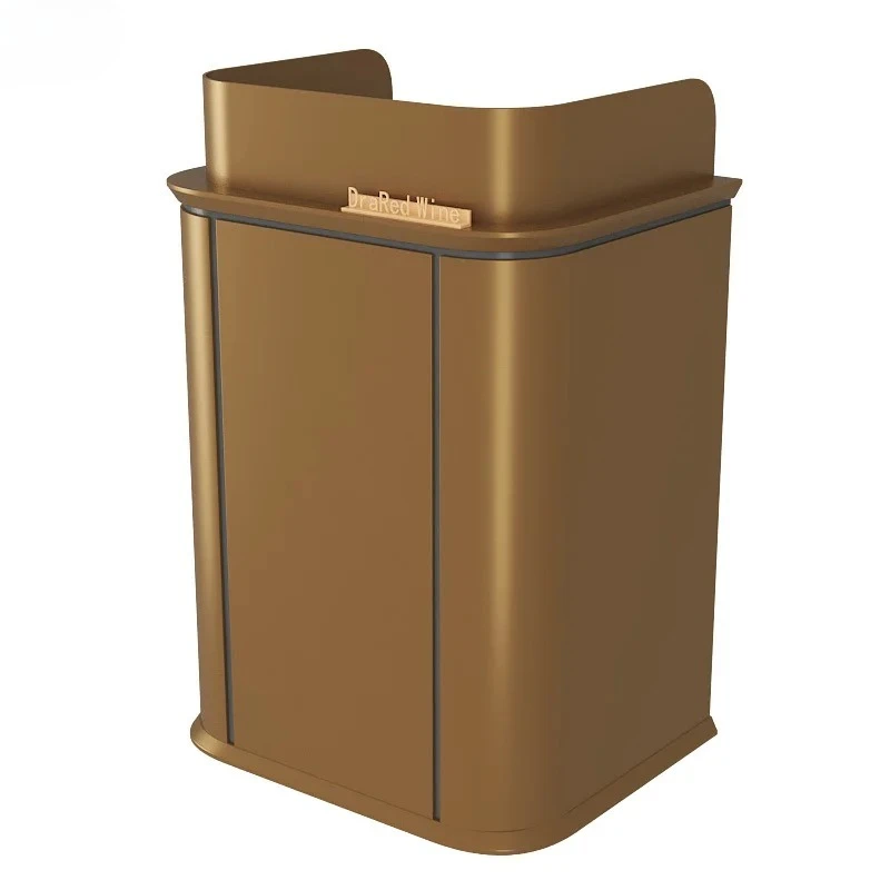 Premium Catering Welcome Desk Clothing Store Small Cashier Reception Desk Paint Shopping Guide Desk