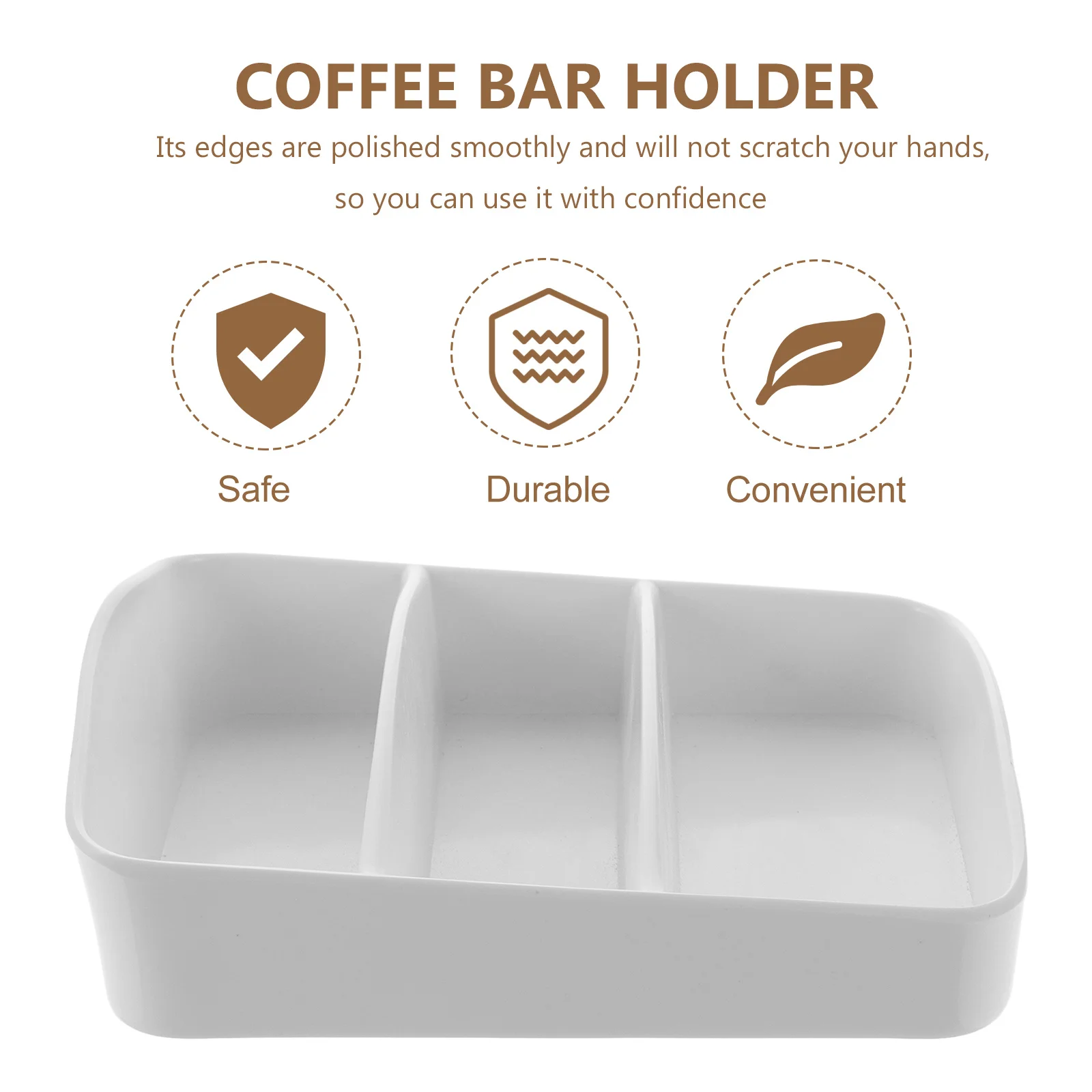 

Seasoning Box Plastic Tea Bag Organizer Multi- Station Holder Desktop Sugar Bag Storage Counter Organizer For