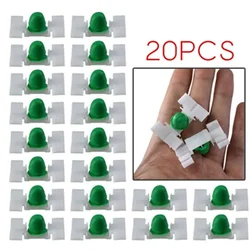 20Pcs Door Fender Moulding Trim Clip 51131960054 For BMW E36 E46 325 328 323 330 Car Nylon Moulding Trim Clips Auto Accessories