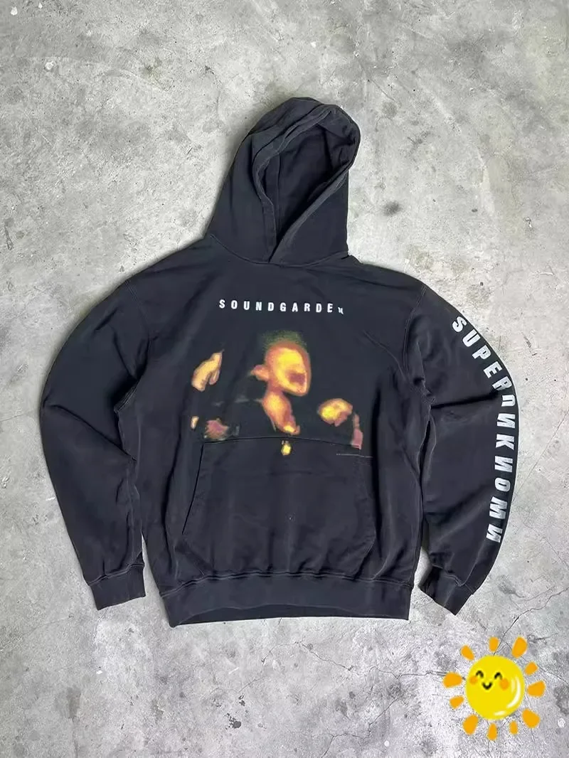 

Best Quality 24SS Streetwear Vintage Soundgarden Superunknown Hoodie Men Women 1:1 Hooded Pullovers