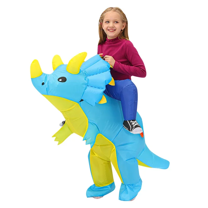 Kids Purim Party Cosplay Costumes Toy Animal Child Costume Suit Anime Inflatable Dinosaur Costume Boys Girls Costume Cool Gift