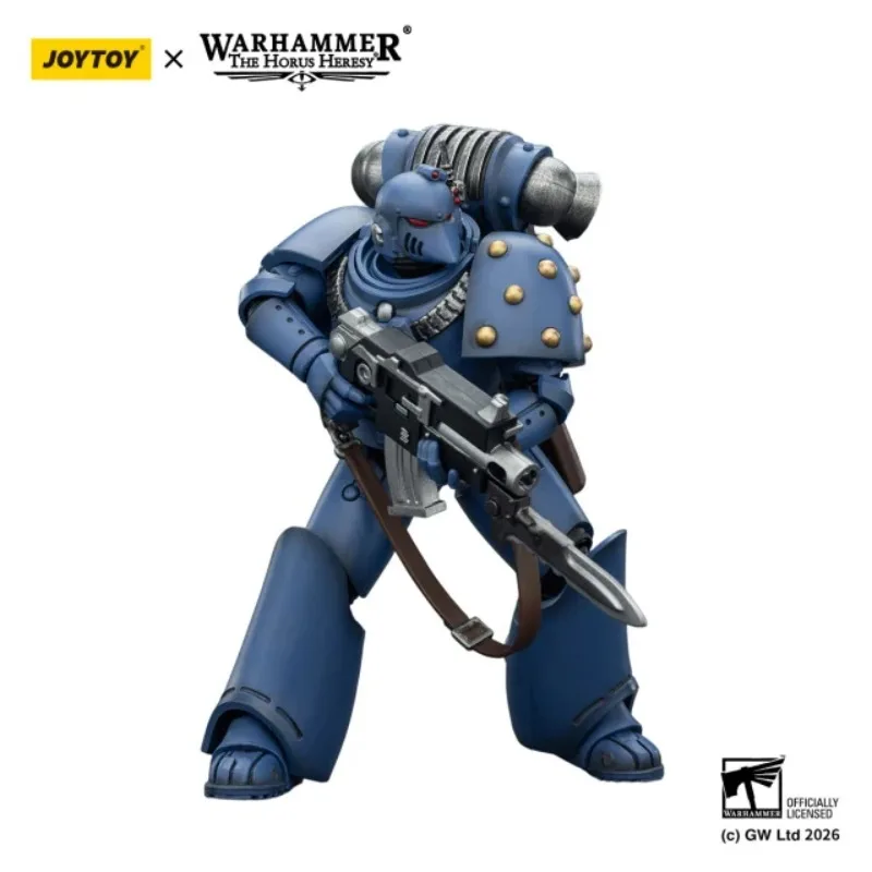 

Коллекционная фигурка JOYTOY Warhammer 40K Ultramarines MKVI Tactical Legionary в масштабе 1/18 для фанатов
