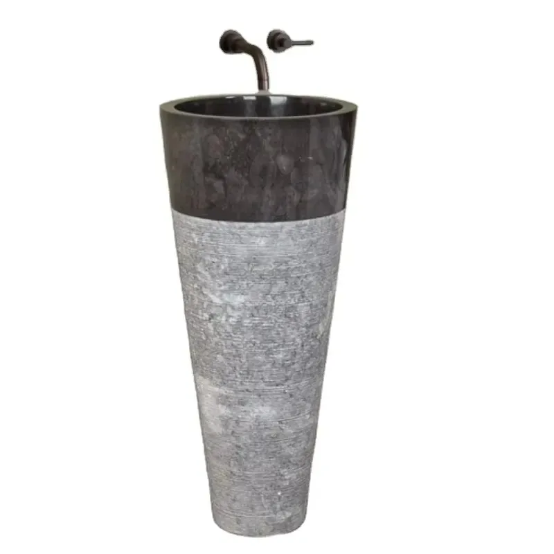 Custom Stone Vanity Basin Marble Granite Sink for Bathroom Kitchen Outdoor Countertop Wash Basin with Base
