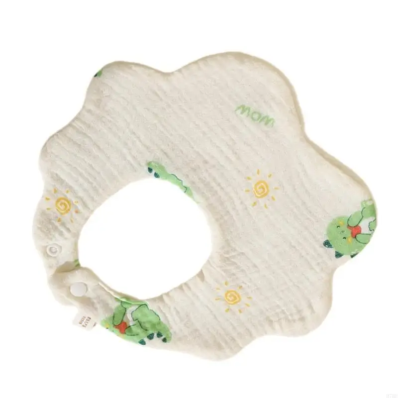 97BE Toalla saliva para bebé suave y absorbente, Baberos suaves y cómodos para niño y niña