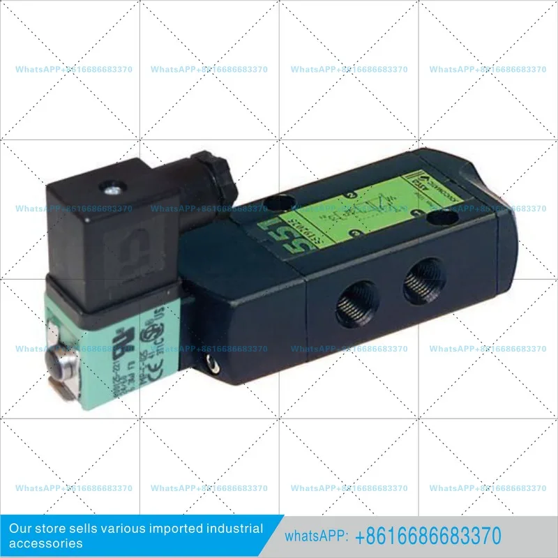 Solenoid valve SCG551A005MS SCG551A017MS-2 position 5-way 551 series pipe connection 1/4 inch