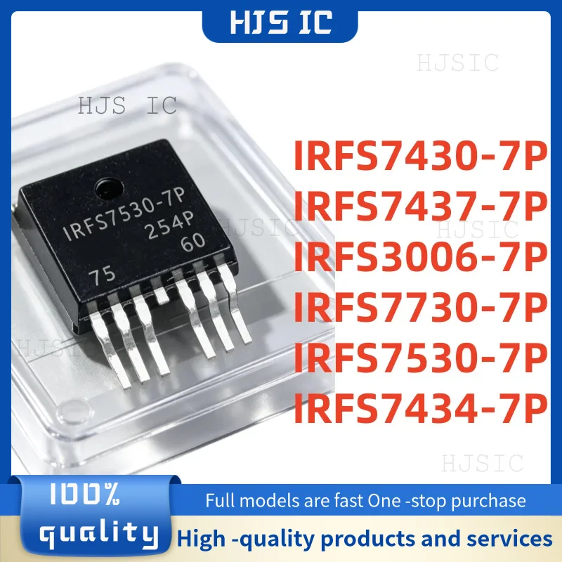 5Pcs New IRFS7437-7P IRFS7430-7P IRFS3006-7P IRFS7730-7P IRFS7530-7P IRFS7434-7P TO263-7 MOS FET TO-263-7