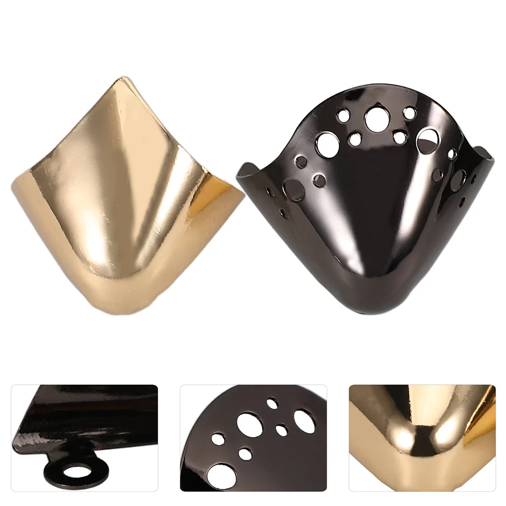 

4Pairs Metal Shoe Tip Protectors Lightweight High Heel Caps Toe Guards Shoe Protective Covers for Pointed Tips