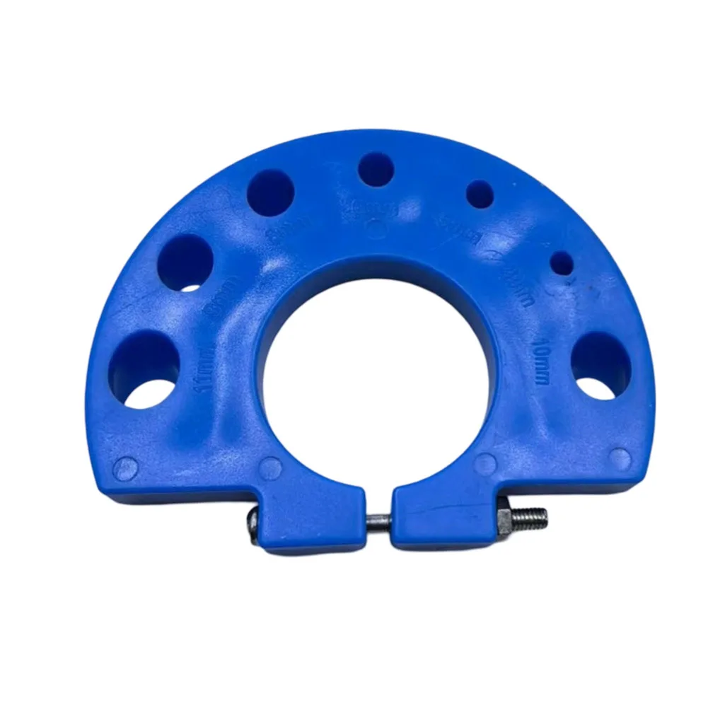 1pc Drill Bit Grinding Tool Plastic Drill Bit Grinding Sharpener Grinding Attachment Precision Sharpening Guide Tool Blue