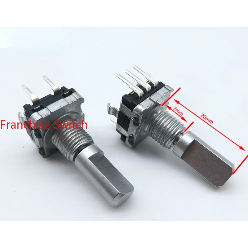 10PCS DC11B2021489 Pulse Encoding Switch EC11-20 Bit Encoder With