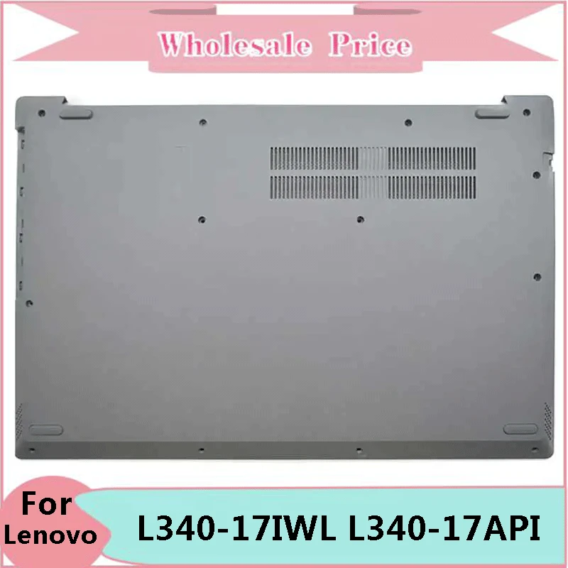 Imagem -01 - para Notebook Ideapad L34017 L340-17iwl L340-17api Base Capa Inferior d Escudo Cinza Novo para notebook ideapad l34017 l340 17iwl l340 17api base capa inferior d escudo cinza novo 01