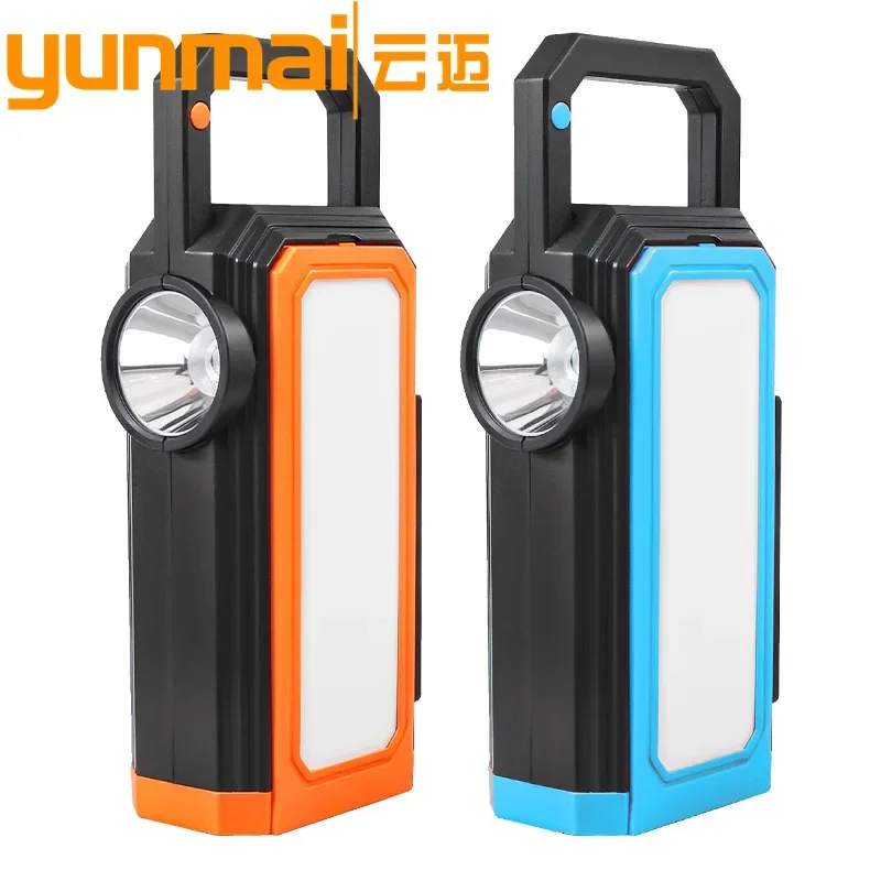 Solar Foldable Hanging Camping Light - Multi-function Work Light with Power Indicator
