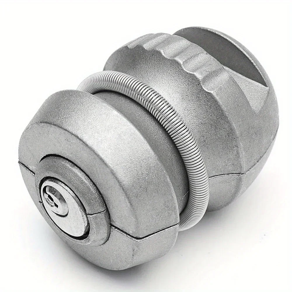 아연 합금 트레일러 히치 잠금 볼 잠금 캐러밴 견인 커플링 자동 교체 부품에 대한 범용 도난 방지 장치