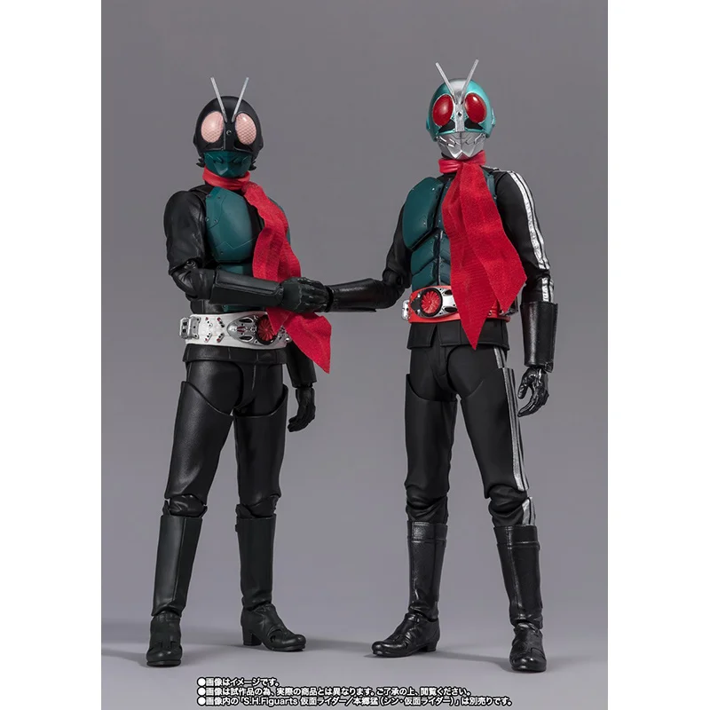 Bandai S.h.figuarts Shf Masked Rider No.2+1 Ichimonji Hayato Shin Masked Rider Anime Original Action Figure Model Toy Collection