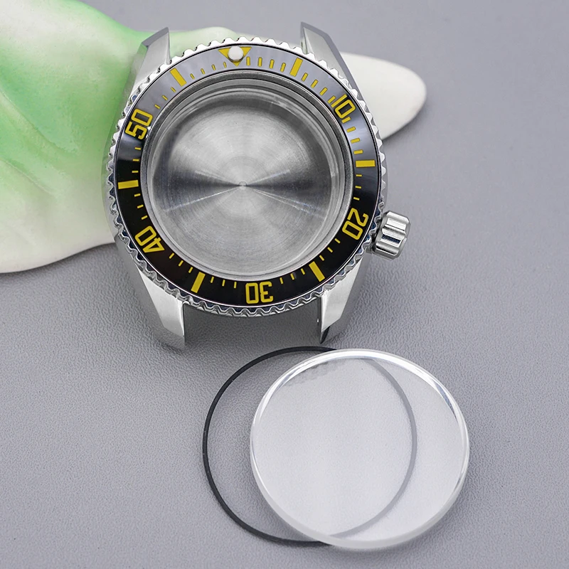 

42mm SPB185 SPB187 Watch Case 28.5mm Dial NH35 Case Sapphire Crystal Compatible with NH35 NH36 4R/7S Movement Watch Spare Parts