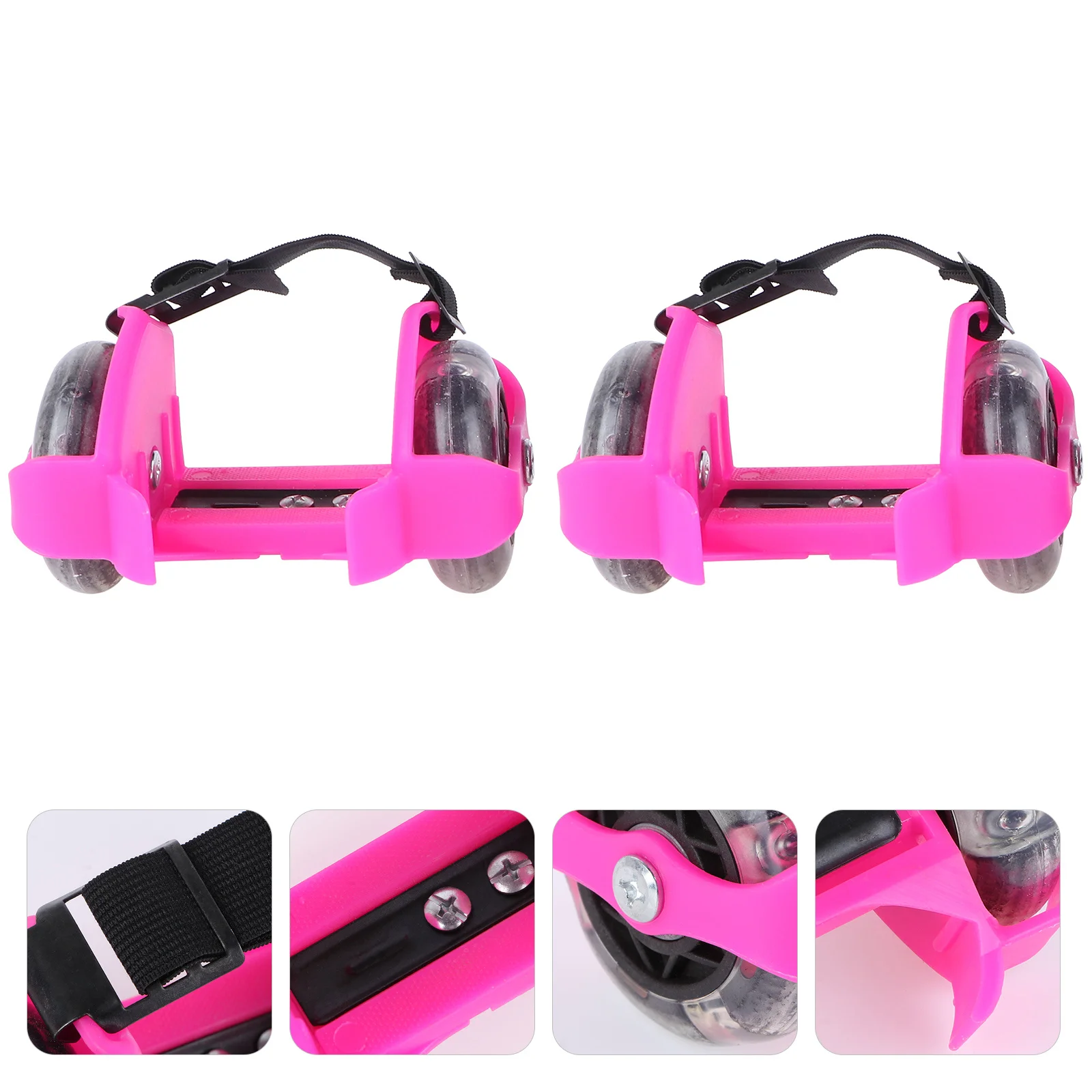 1 زوج متوهجة طاحونة الأسطوانة الأحذية أدى تضيء الأطفال سكيت قابل للتعديل الرياضة في الهواء الطلق الأسطوانة حذاء الاطفال هدية #5