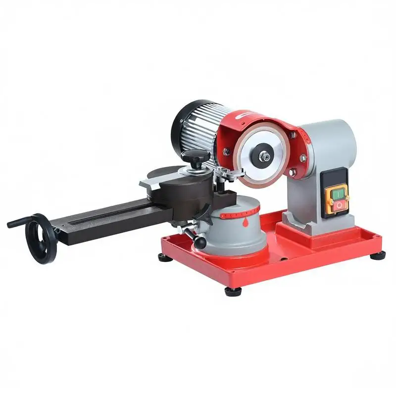 

Circular Saw Blade Sharpener, 370W 3600RPM Rotary Angle Mill Grinder, Saw Blade Grinding Sharpening Machine with 6 Saw Centerings, 5-inch Grinding Wheel for Carbide Tipped Saw Blades