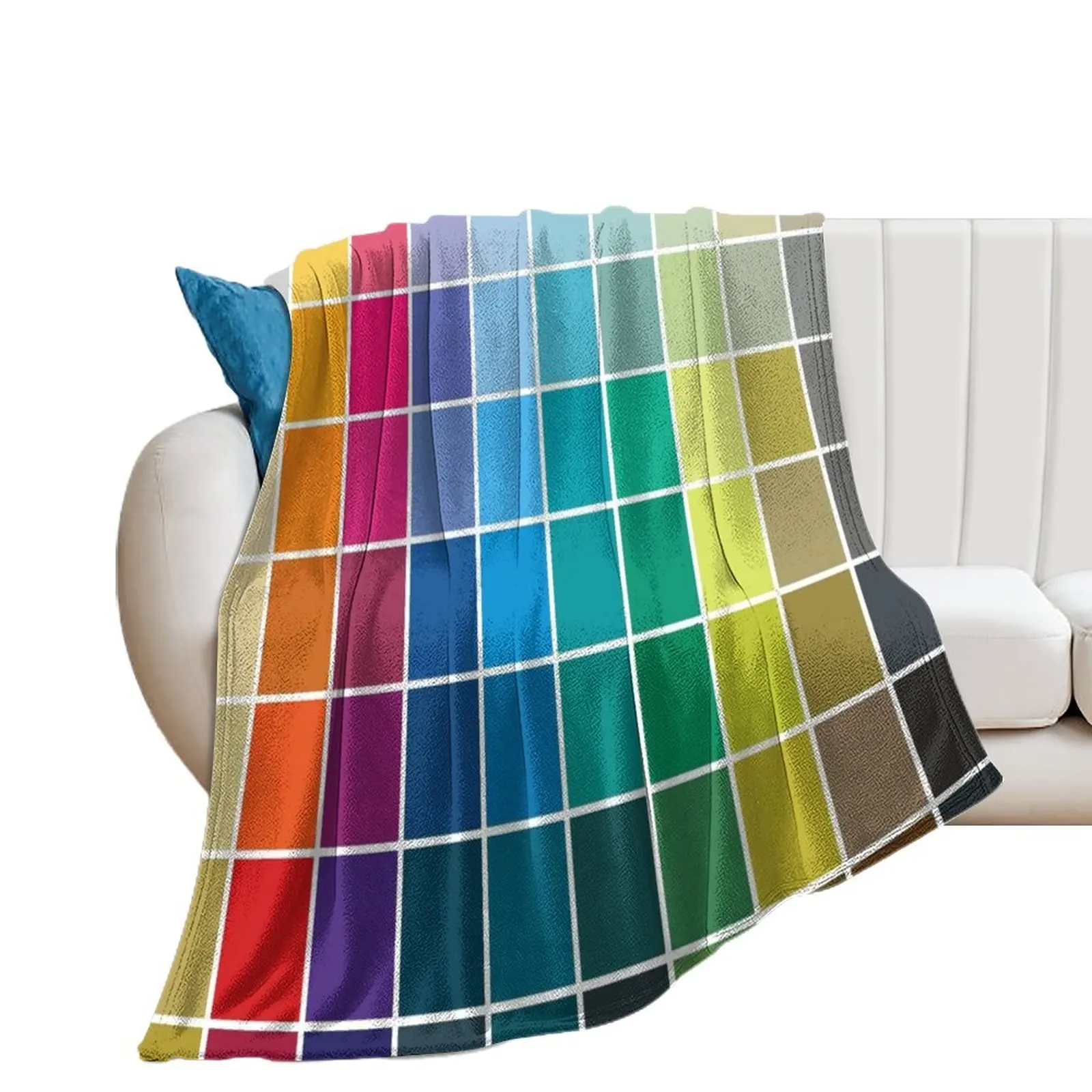 Colorful Soul - All colors together Throw Blanket Hair for sofa Sofa Quilt Blankets