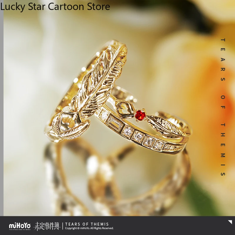 

Official MiHoYo Presale Sunsyea Tears of Themis Cosplay Destiné & Destinée Ring Luke Pearce Accessory Game Anime Birthday G