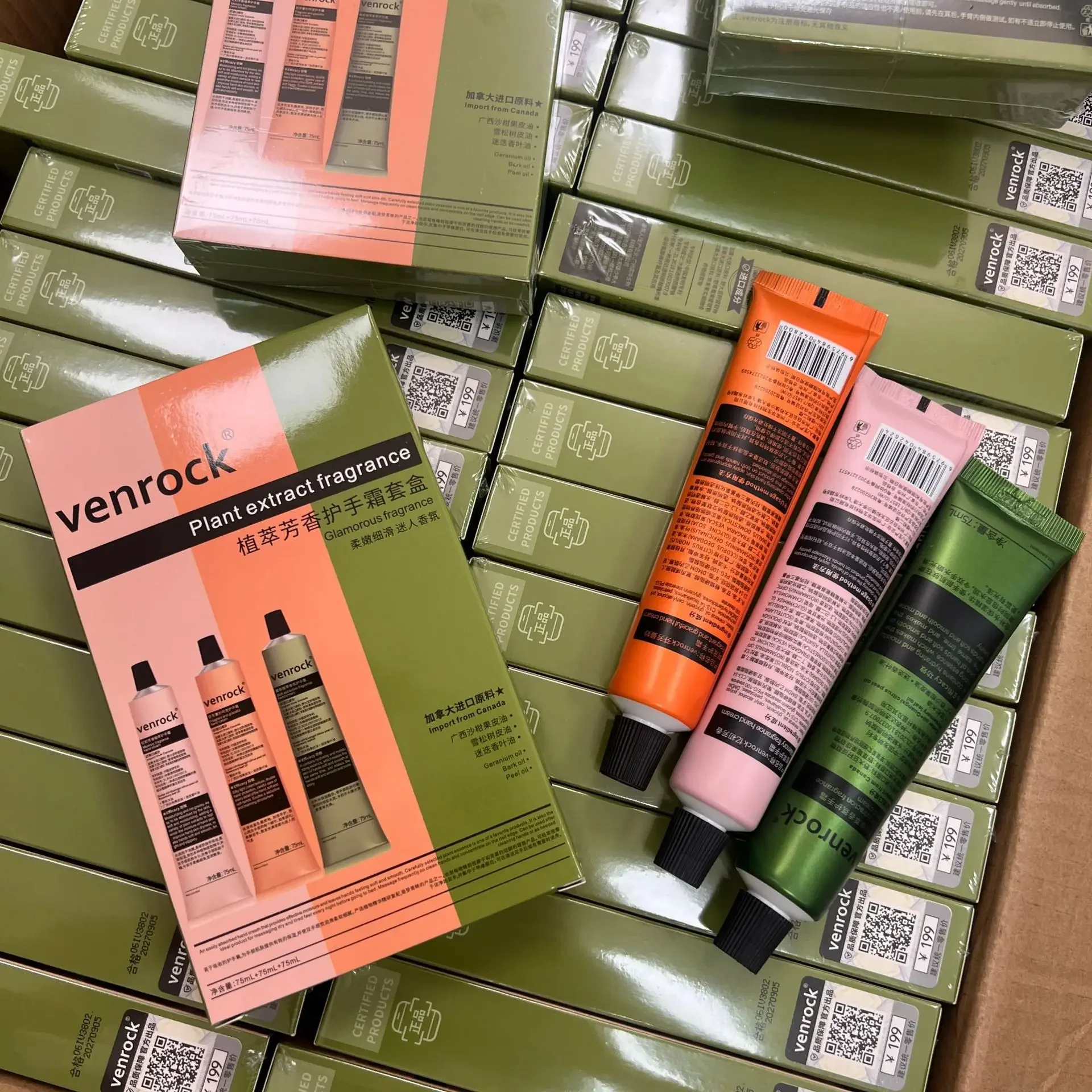 

Набор кремов для рук Venrock с растительным экстрактом, осенне-зимний увлажняющий освежающий освежающий аромат, 3 упаковки для мужчин и женщин