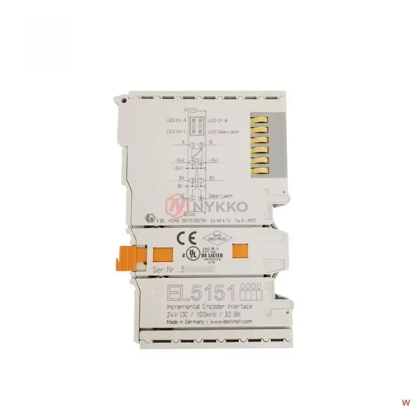BECKHOFF EL5151 Original EtherCAT Terminal 1-Channel Encoder Interface 24VDC Incremental for Industrial Automation Applications