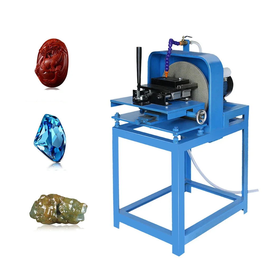 12 Inch Lapidary Machine Gemstone Polishing Machine Gemstone Shaping Machine Stone Faceting Equipment