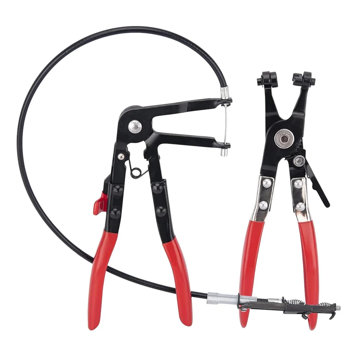 Pack of 2 Hose Clamp Pliers,Hose Clamp Pliers with Straight Neck, Hose Clamp Pliers for Mounting and Disassembling Hoses