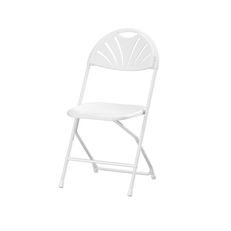 Foldable Portable Chair Exhibition Office Simple Plastic Panel Chair