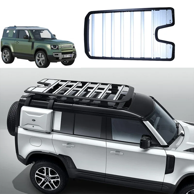 

Modified off-road luggage rack Car Accessory roof for Land rover defender Steel Roof Rack 2022 2023