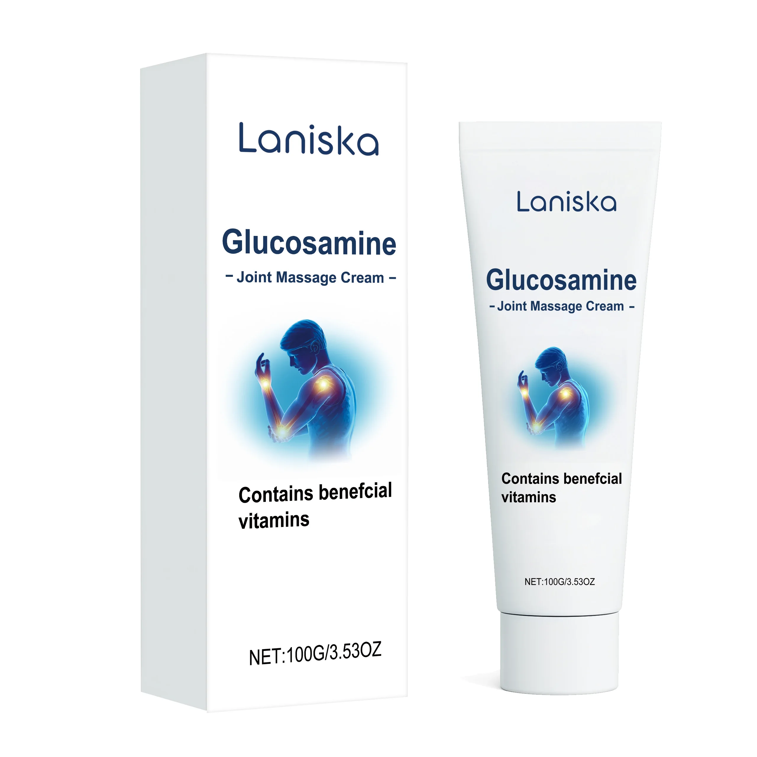 Mild External Joint Care Cream, Soothing & Moisturizing Care for Wrist, Knee & Body Joint Health