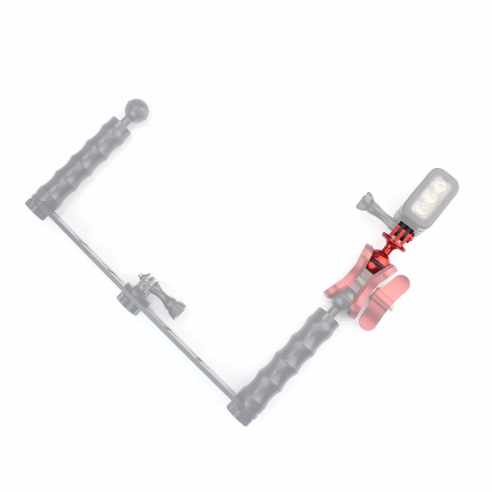 Cnc 1 Zoll Kugelkopf Stativ halterung Adapter Lichter Ständer halter mit Schrauben loch für Gopro Held 13 12 11 10 Dji Action Kamera – Detail 11