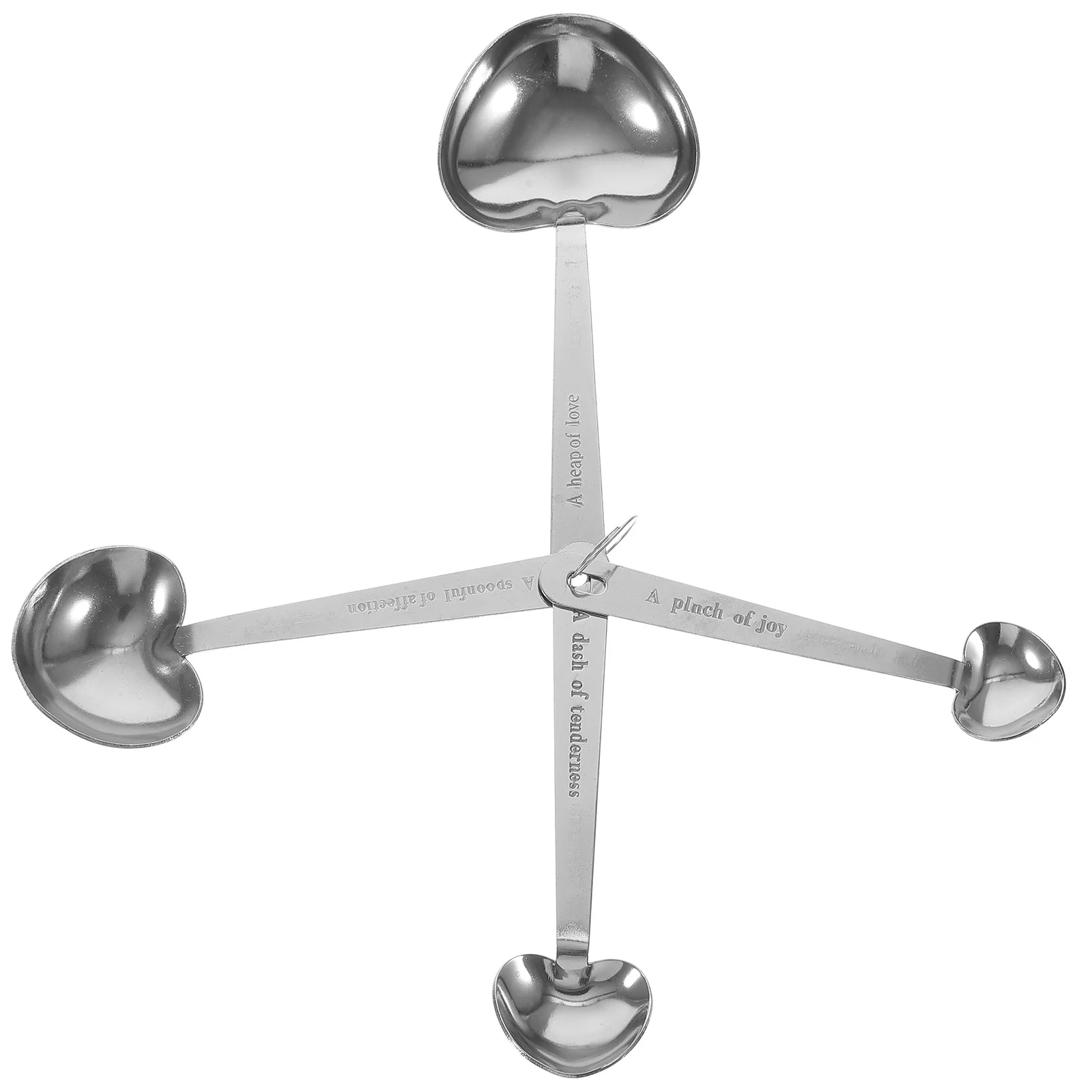 4Pcs Heart Shaped M… - image