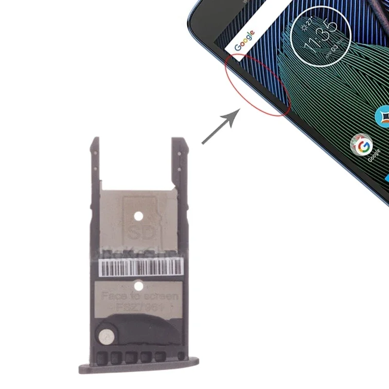 

SIM Card Tray for Motorola Moto G5 Plus