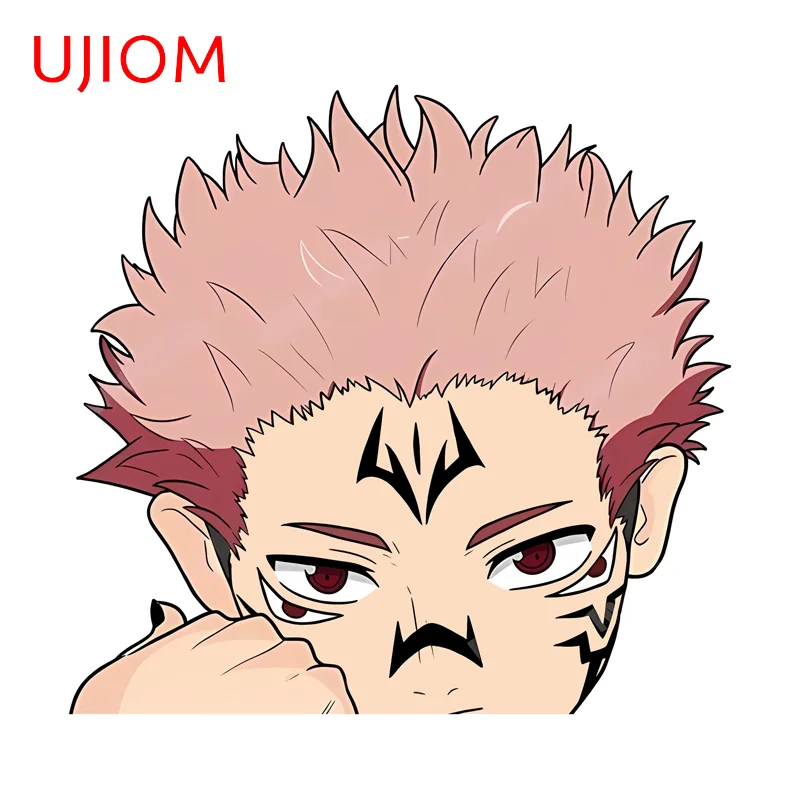 UJIOM Simulated Premium Sukuna Wall Sticker Ingenious Popular Attractive Amusing Decal Lightweight Items Room Decor Poster