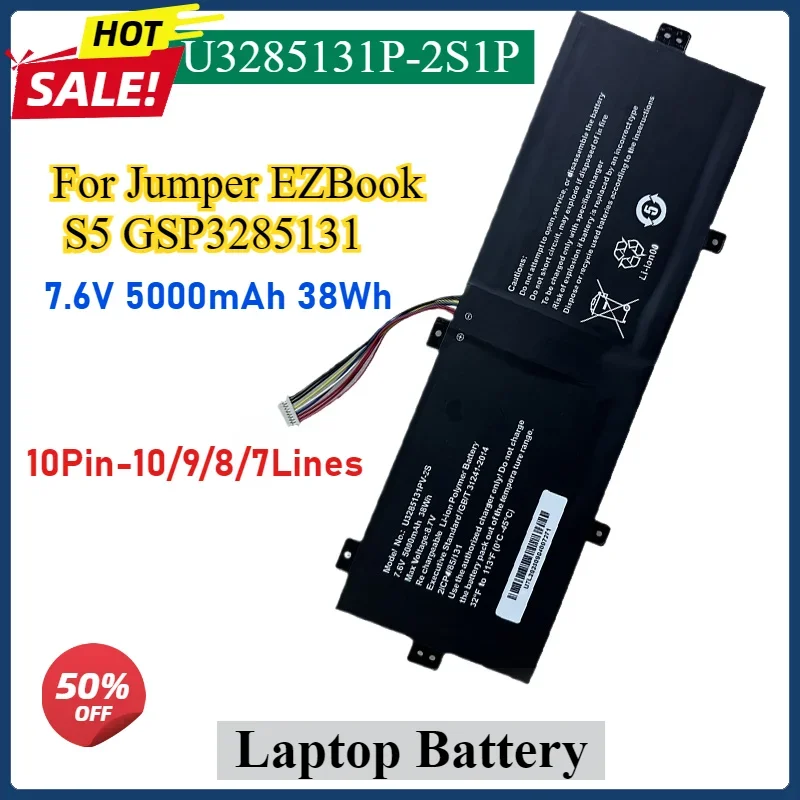 U3285131P-2S1P U3285131PV-2S Battery For Jumper EZBook S5 GSP3285131 JNB10 Smartbook 141 S4 For Haier A914 Atvio W1415A M-SB151