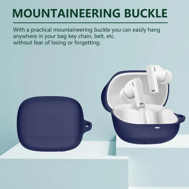 Совместимый чехол для наушников ForBaseus Bowie M2s, противоударный, с защитой от царапин, мягкий рукав, моющийся корпус, пылезащитный чехол