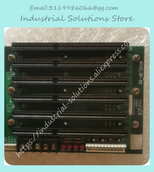 ICA-6106 6 Slot ISA Slot Industrial Passive Backplane Support PICMG1.0 Half-size PCA-6106 100% Tested BP-6S