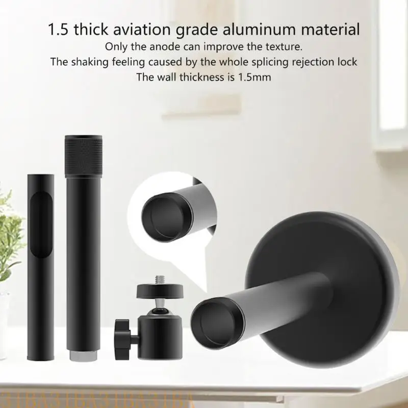 Metal Projector Ceiling/Wall Mount Fixed Length/Extendable Holder Aluminum Alloy Stand for Living Room Entertainment
